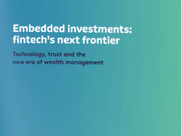 eBook: Embedded investments: fintech's next frontier