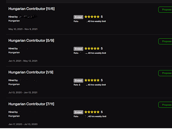 Bi-lingual (English-Hungarian) data specialist