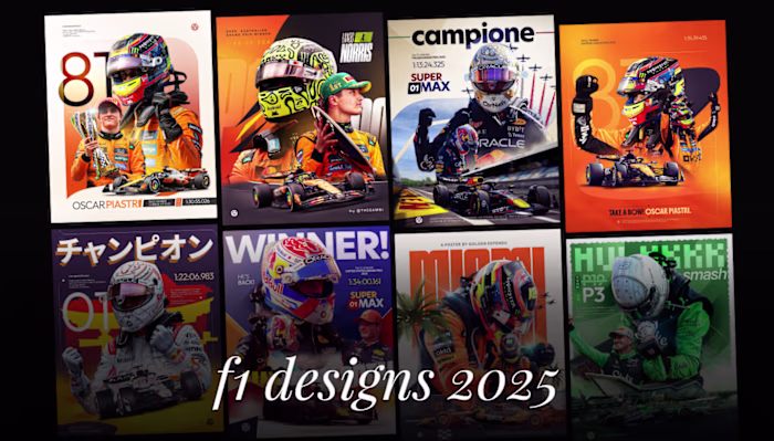 Formula 1 Poster Series (2025)