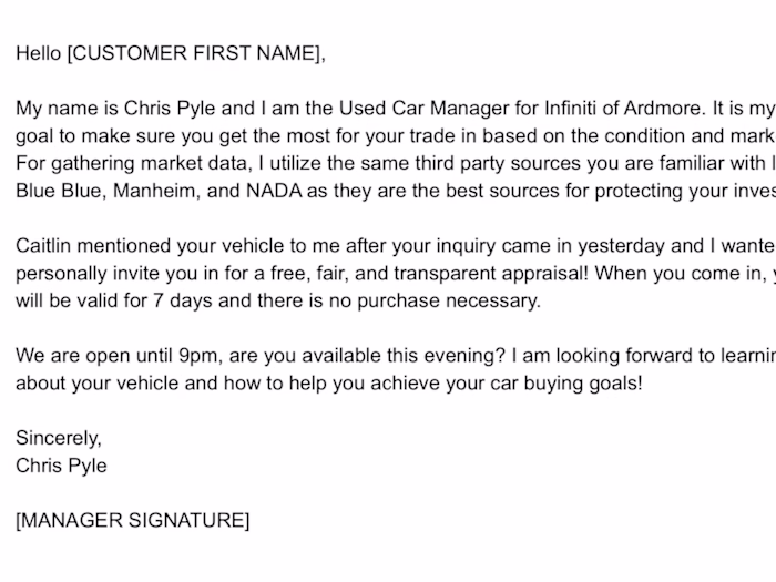 Automotive Sales Funnel Copy, Strategy, and Templates