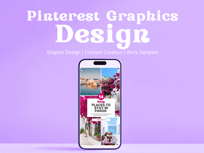 Pinterest Graphic Design | Pin Samples
