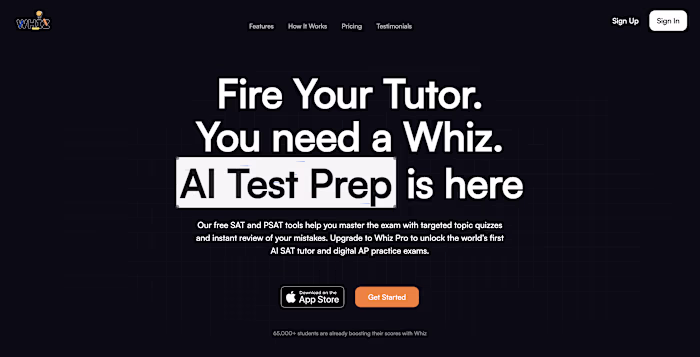 Development of AI-Powered Exam-Prep Platform for Whiz Study