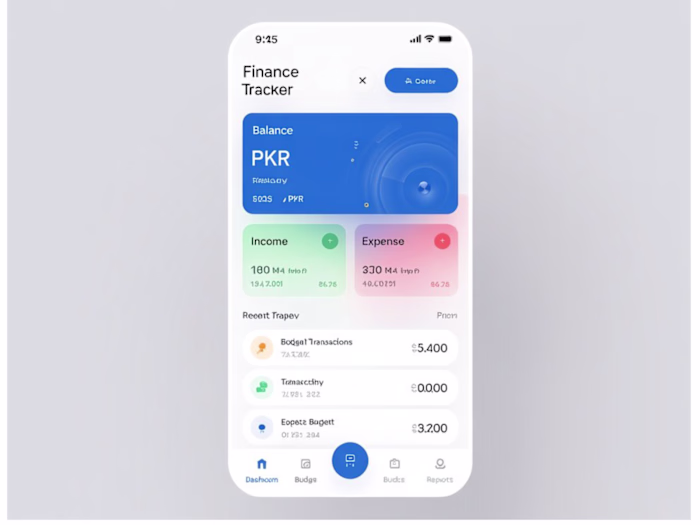 Finance Tracker App. Secure &
