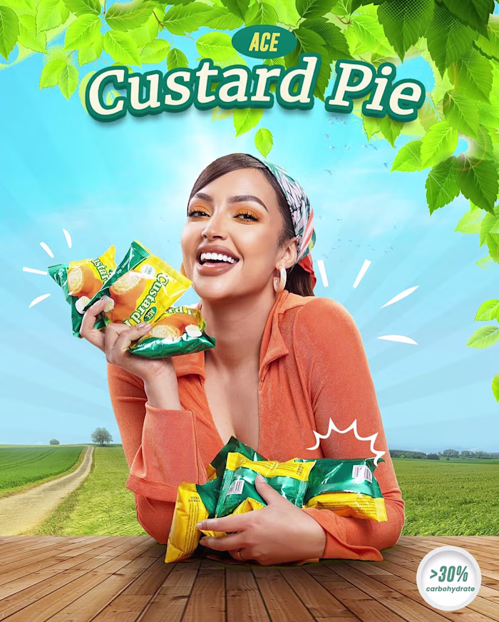 ACE Custard Pie Advertising Campiagn