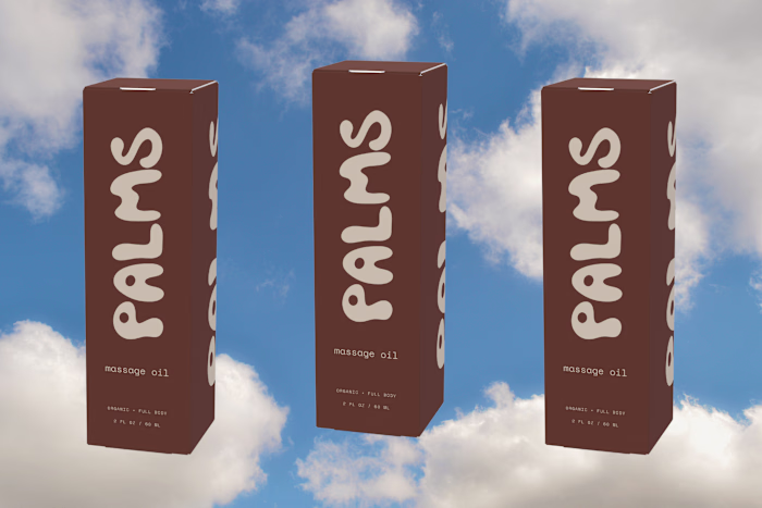 Palms - A Bold & Organic Botanical Oils Brand Identity