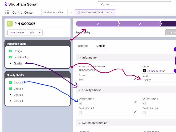 Process Navigator Component