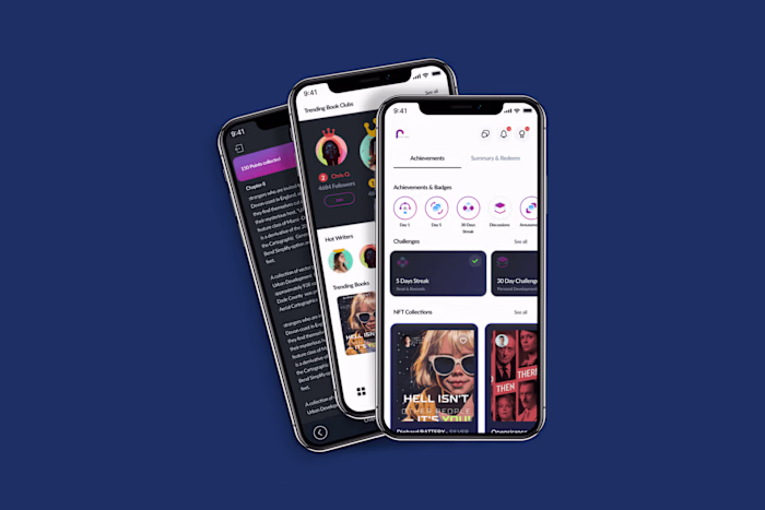 Book Reading App with Crypto Rewards