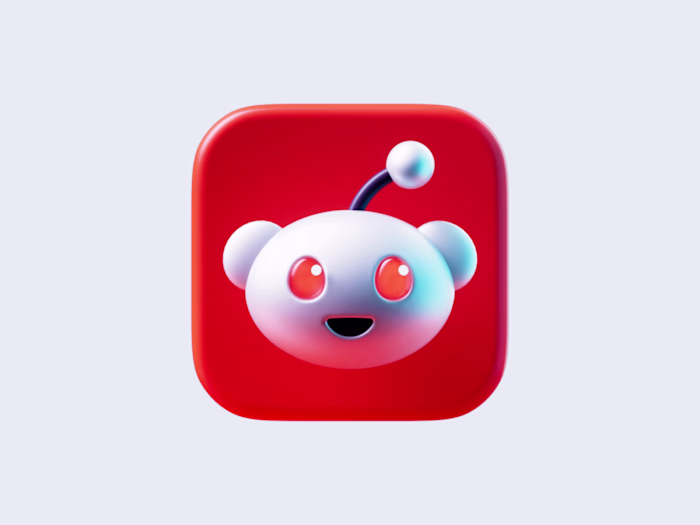 Reddit icon animation