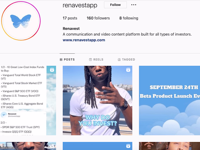 Renavest, a FinTech Startup