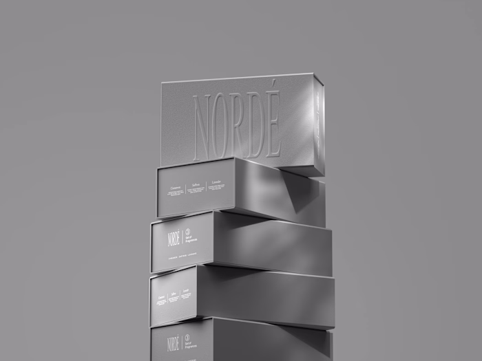 NORDE - Perfume Branding & Packaging Design