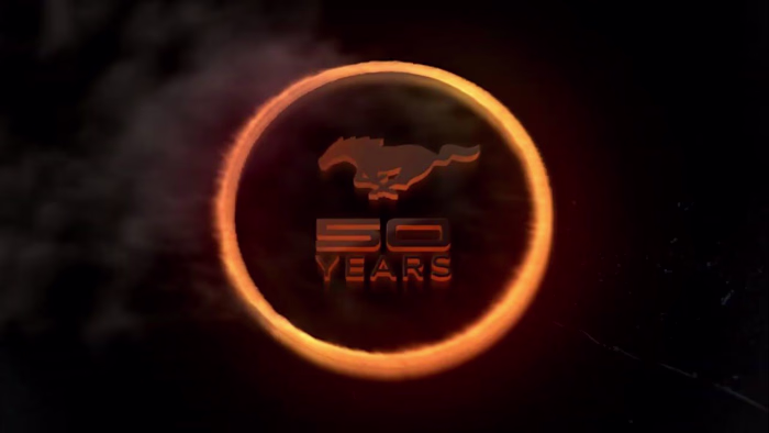 Mustang 50 years Logo Animation 