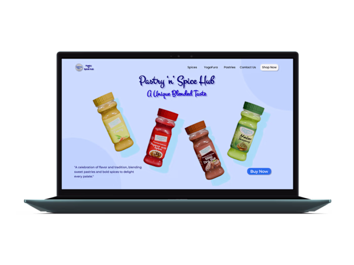 Landing Page UI website design and animation 02