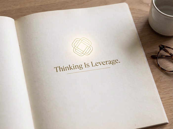 Your real work isn’t doing — it’s thinking. Execution is vis...