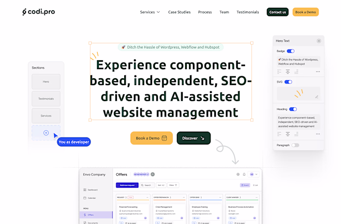 codi.pro - Web design & Visuals for Website Development Agency