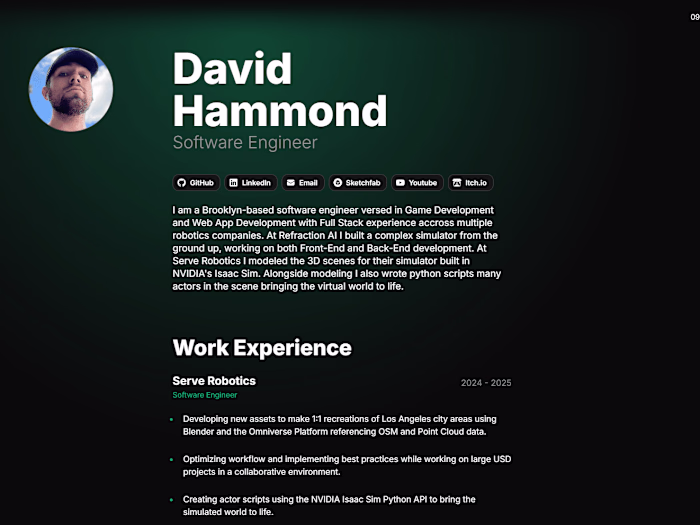 GitHub - DavidCHammond/Portfolio