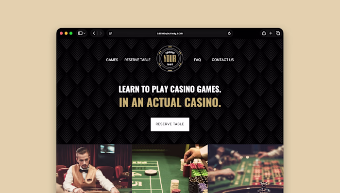 Casino Your Way Brand and Website Development