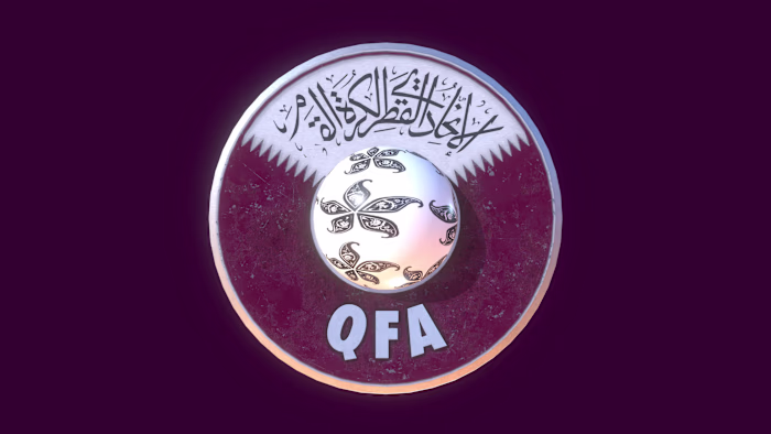 Qatar national team – 3D badge