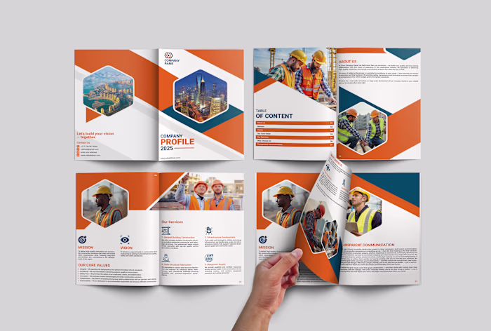 Company Profile Design | Brochure Design | Portfolio Design.
