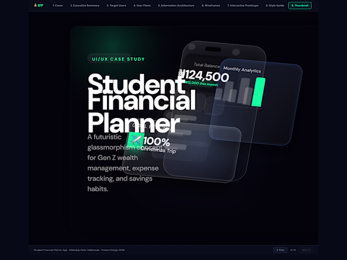 A mobile-first financial management app