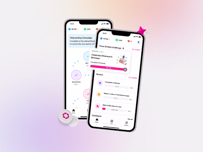 UX/UI Redesign for a fintech app