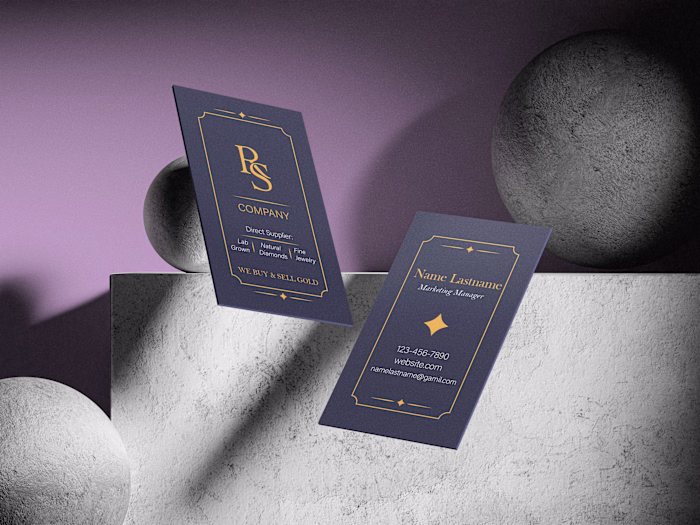 Jewelry Company Business Cards