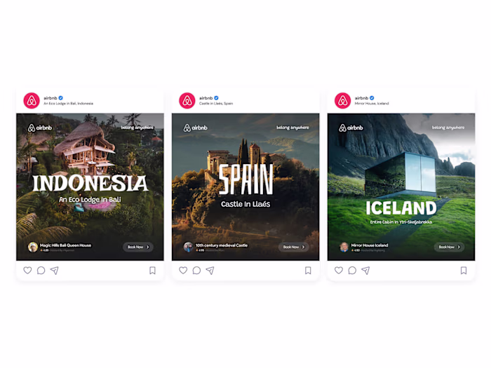 Airbnb – Scroll-Stopping Ad Designs