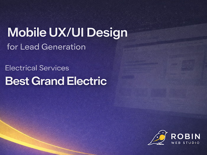 Mobile UX/UI Design for Lead Generation