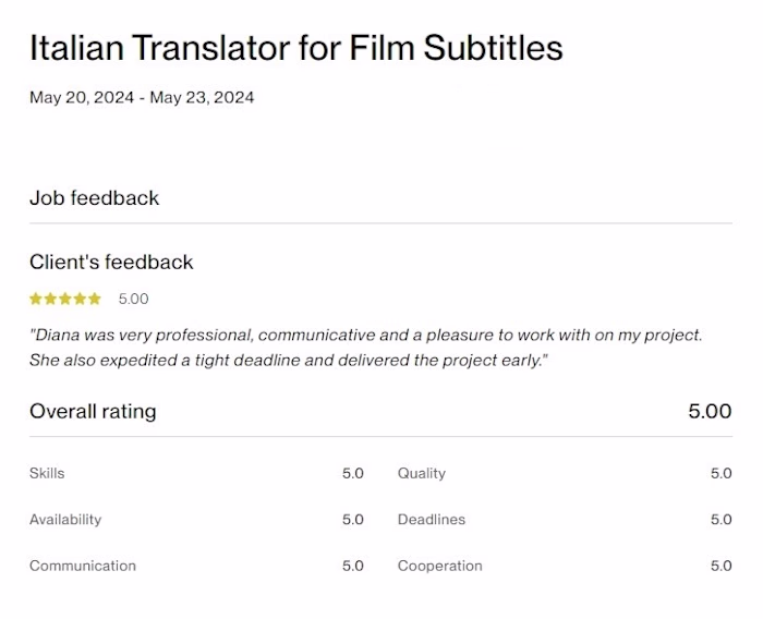 Subtitle translation