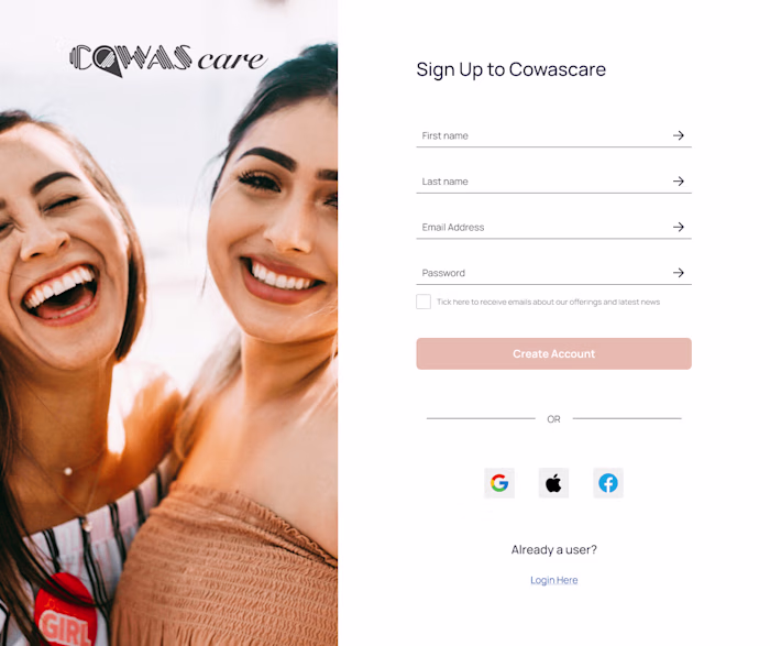 Cowas Care - Online Store