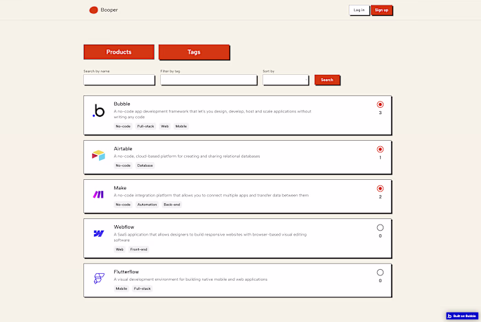 Booper | Product Hunt Demo App
