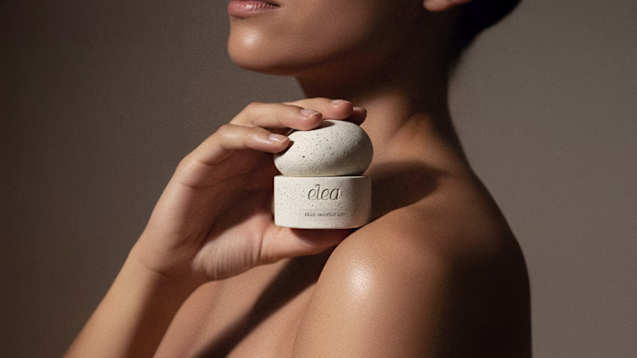 Elea Skincare Visual Identity and Packaging Design