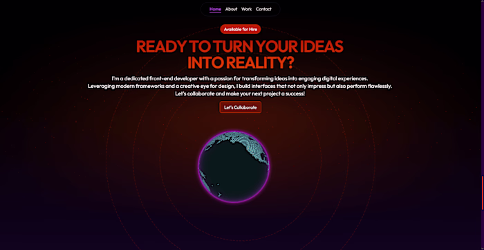 Personal Developer Portfolio