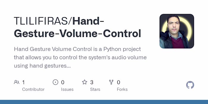 Hand Gesture Volume Control Using Computer Vision