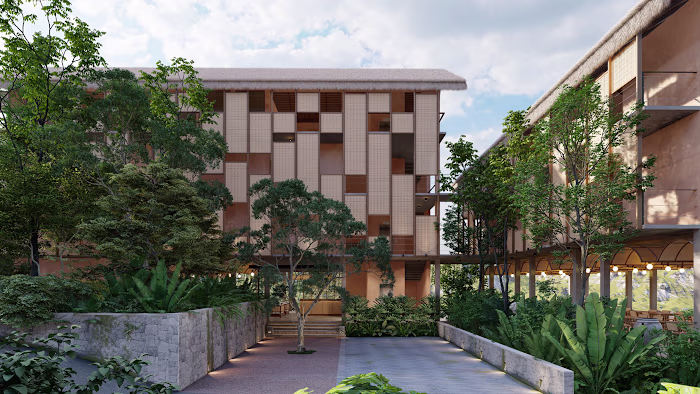 proposed hotel project at kandy sri lanka :: Behance