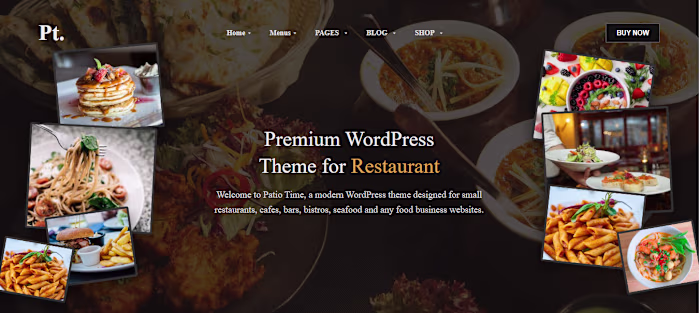 Responsive Restaurant Frontend Development