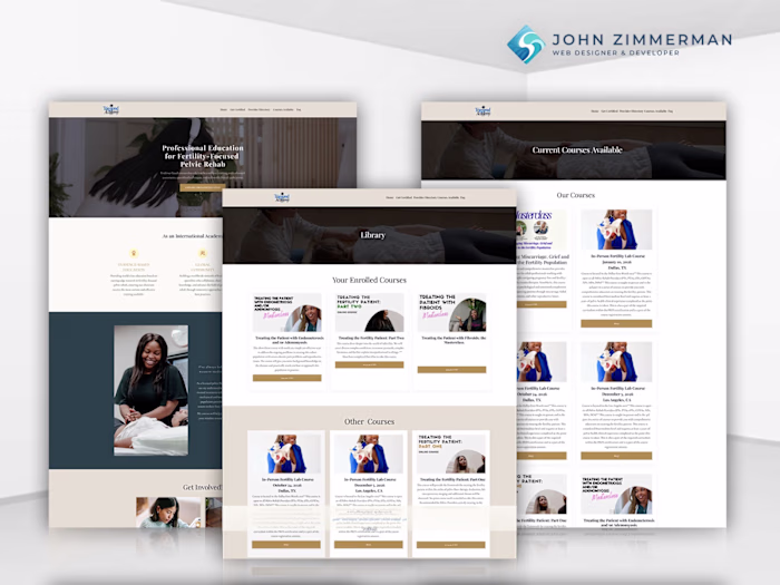 Triggered Academy — Custom Kajabi Platform Rebuild