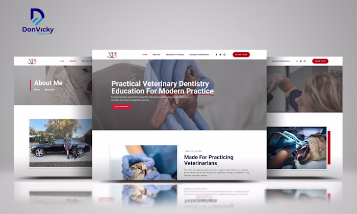 WordPress Veterinary Education Website | WordPress