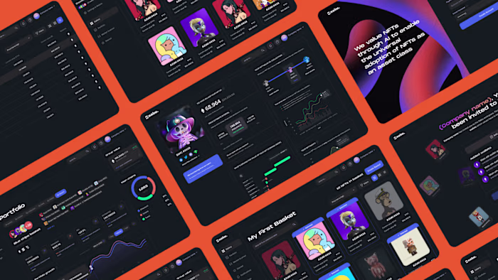 MVP UX/UI design & Research for AI Investment Engine