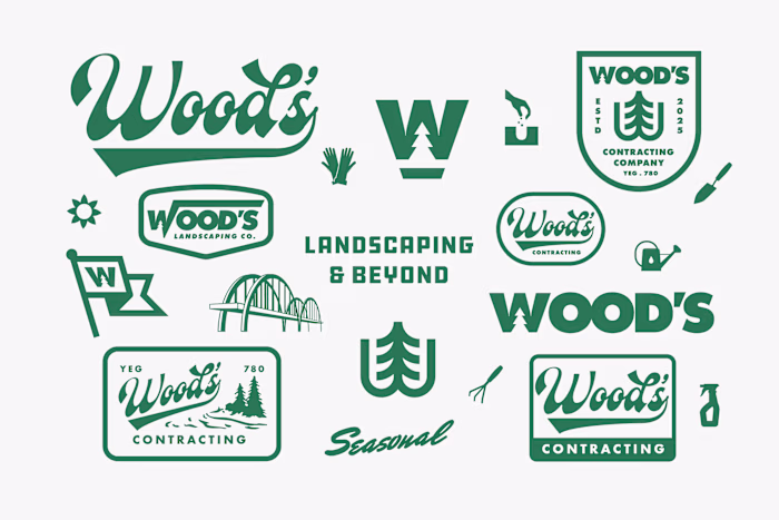 Brand Identity & Logo Kit for Landscaping Company