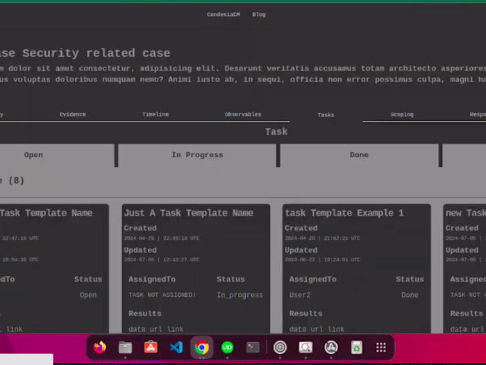 Cybersecurity Incident Management Platform
