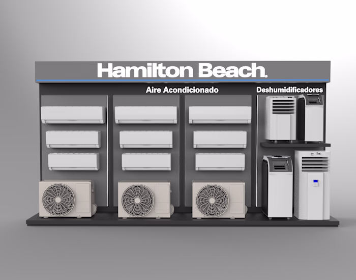Retail Display System & 3D Visualization — Hamilton Beach