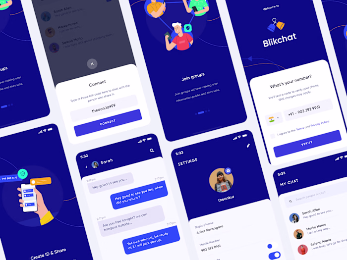 Blik Chat App Redesign
