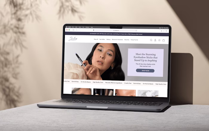 Julep Homepage Redesign