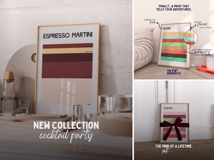 Custom Ad Campaigns for The Memorists