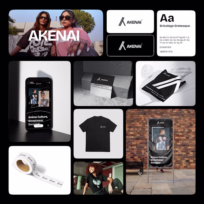 Logo & Branding for Anime Streetwear Clothing Brand