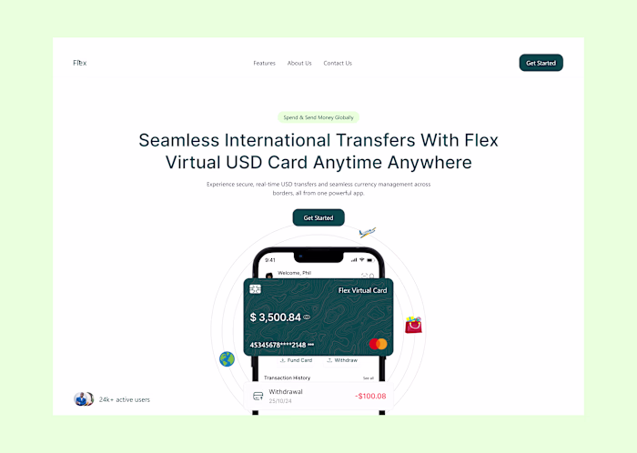  Flex- Digital Banking Website