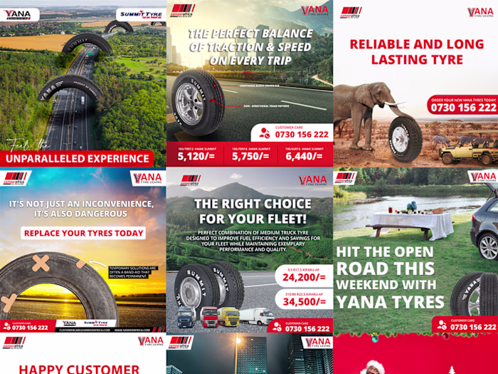 Social Media Graphics & Video Editing - 
 Sameer Africa