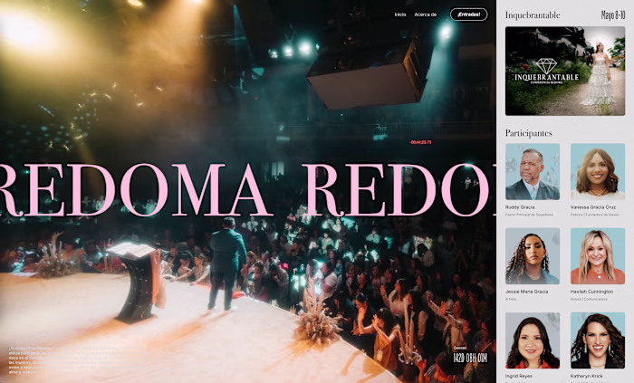 Annual Event: Women's Conference Website