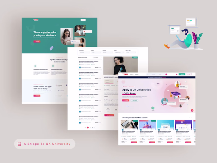 Team Consultancy Website Design 