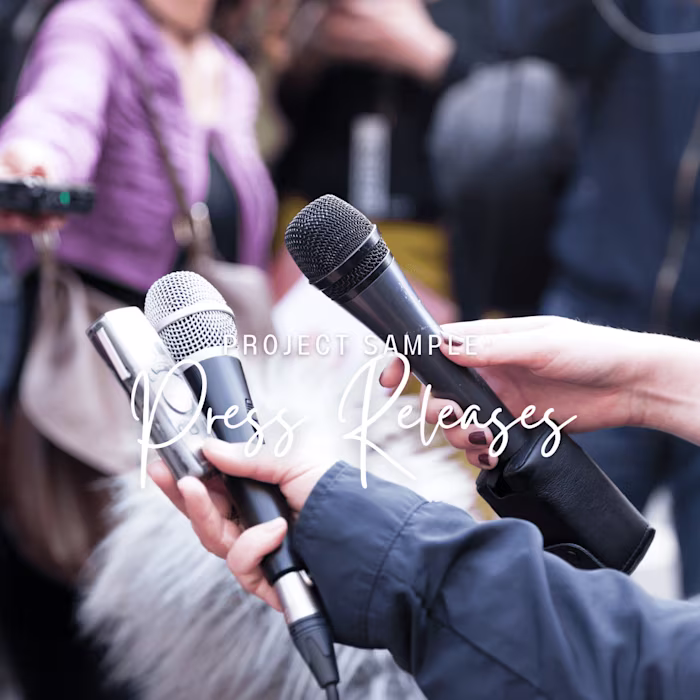 Project Sample: Press Releases